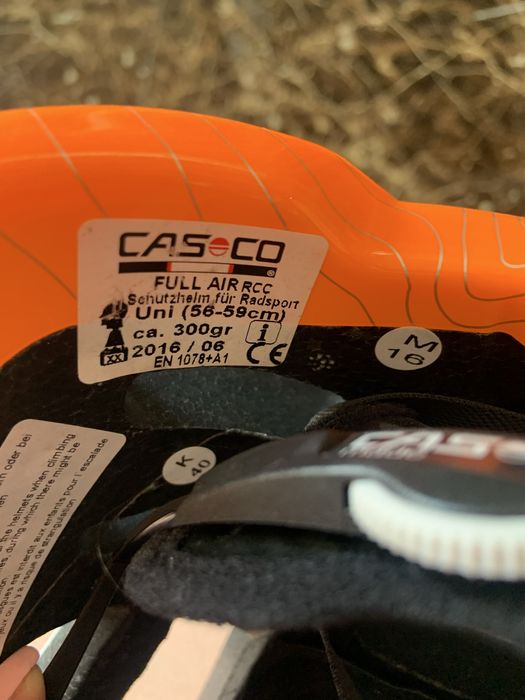 Велошлем Casco Full Air RCC white
