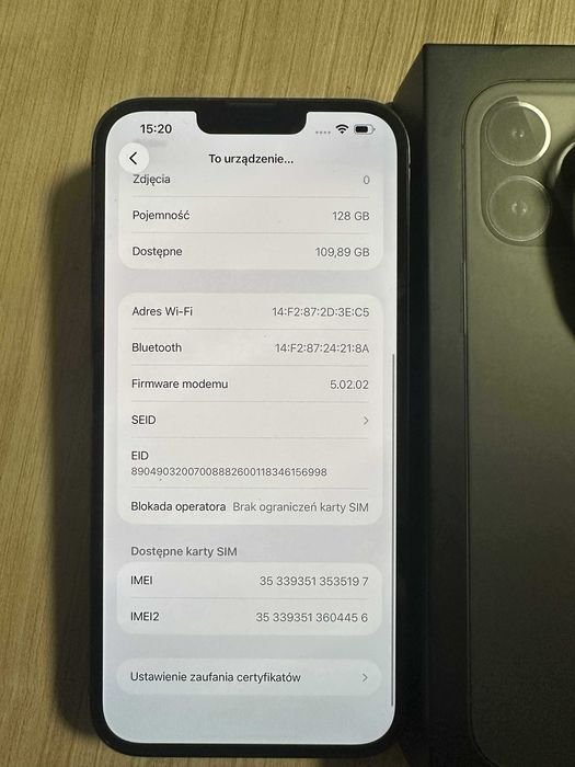 Iphone 13Pro Max 80% kondycji stan idealny