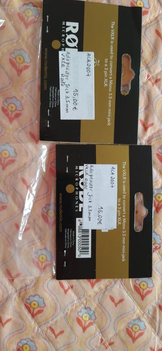 Adaptador Jack 3,5 mm vxlr Rode