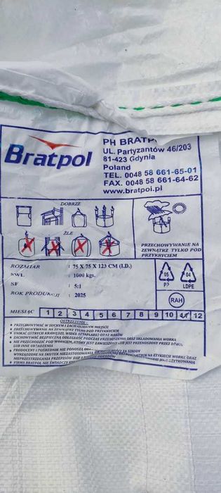 Sprzedam worki big bag jak nowe