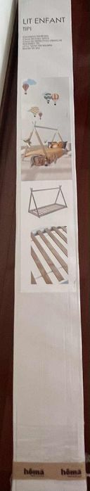 Cama infantil tipi / montessoriana em madeira — nova, selada
