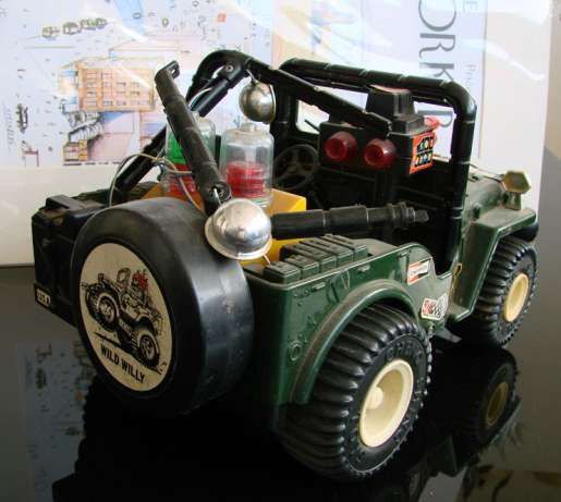 Jeep Wild Willy - Brinquedo Vintage / Coleccionismo - década de 80