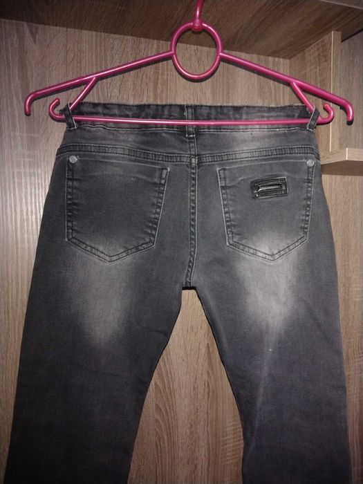 Джинсы Billionaire чёрные для мальчика 10 -11 лет, рост 146см