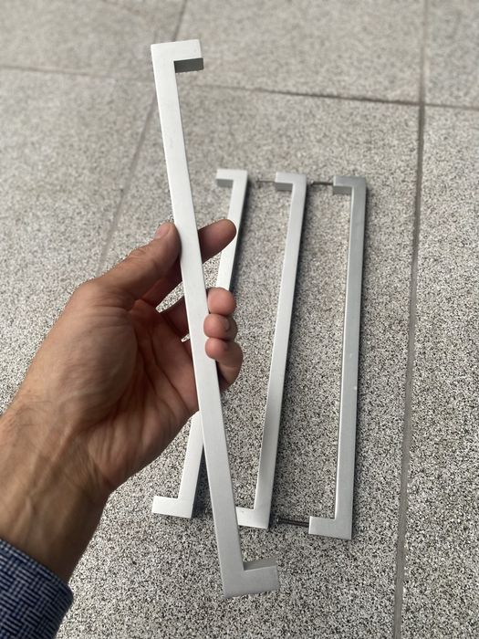 Ручки меблеві, алюміній, 333 мм