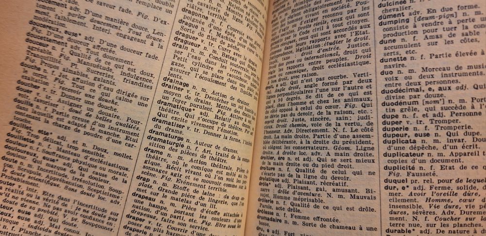 Larousse de poche edição de 1954
