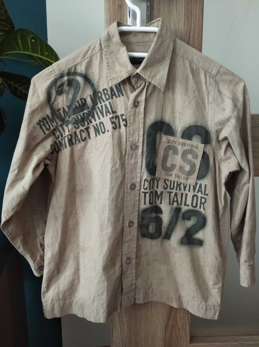 Koszula chłopiec rozmiar 7-8 lat