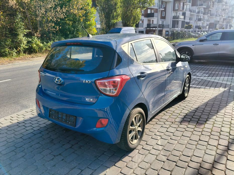Hyundai i10 1,2 BENZYNA 16V 87KM, Klima, PRZEBIEG TYLKO 72 tyś. km.