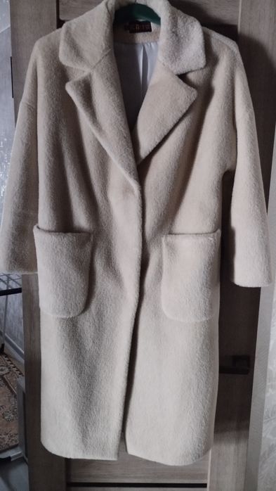 Пальто-шубка  из  альпаки