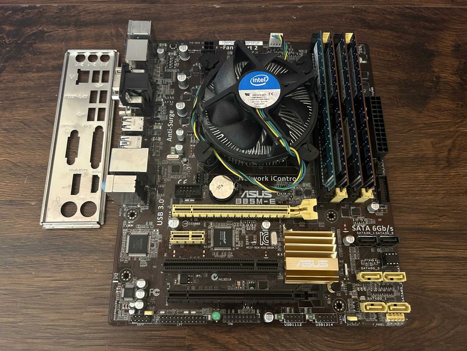 Игровой комплект Intel: материнская плата/процессор/оперативная память