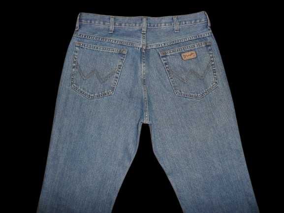 Spodnie dżinsy WRANGLER W35/L30=44,5/103cm jeansy