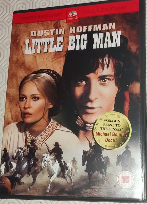DVD Little big man com Dustin Hoffman e Faye Dunaway