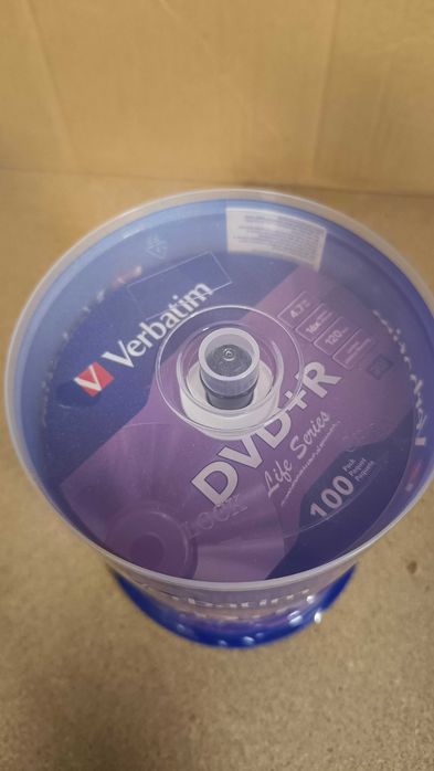 Verbatim dvd+r 100 szt