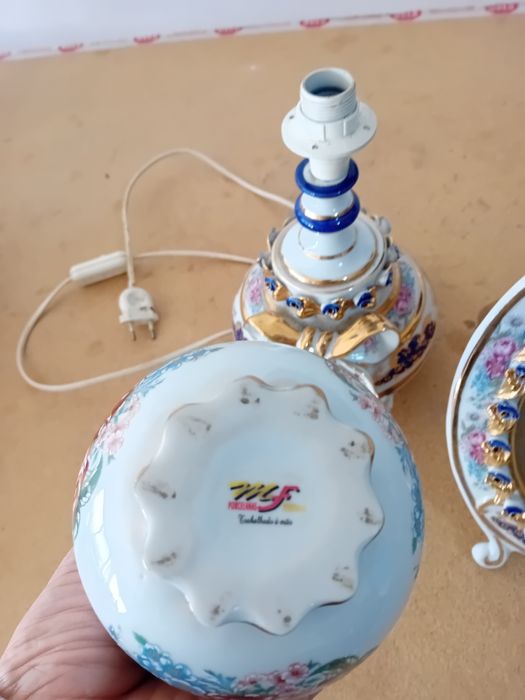 Loiça procelana pintada à mão Myrtus