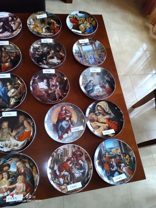 Pratos de Natal Vista Alegre (Coleção)