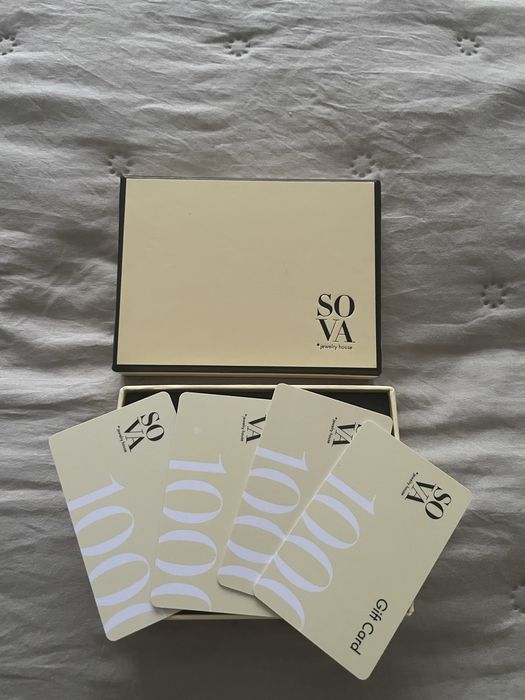 Продам подарунковий сертифікат Sova