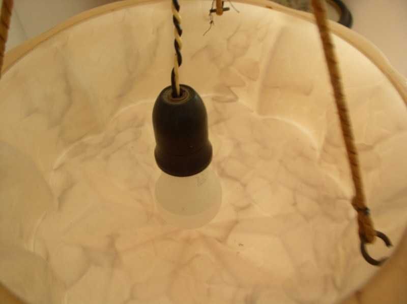 Art deco piękna ampla marmurek