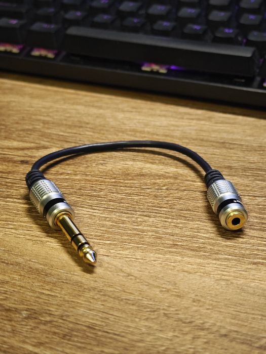 Porządna przejściówka jack 6.3mm - minijack 3.5mm