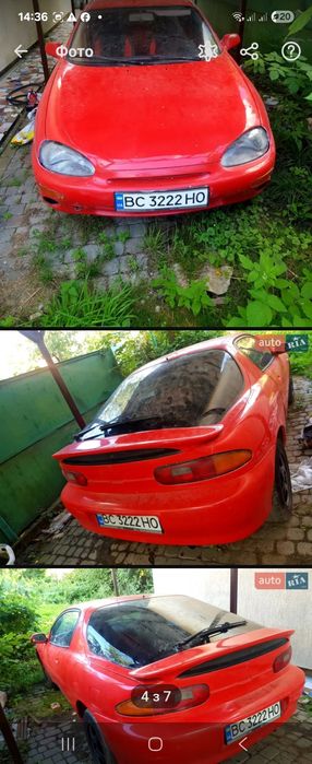 Продаж обмін Mazda mx-3