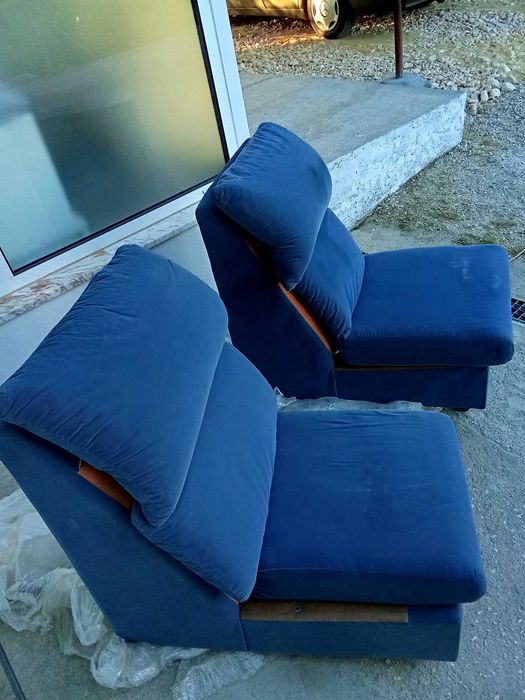 Sofás Azuis de sala