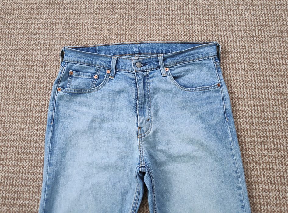 Levi's 502 джинси tapered fit оригінал W33 L30 блакитні