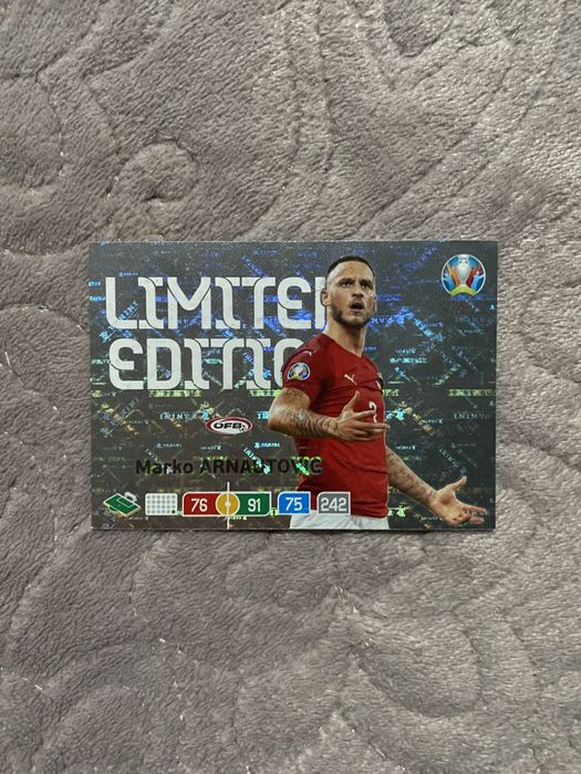 Karta Limited UEFA EURO 2020 Marko Arnautovic (unikat)