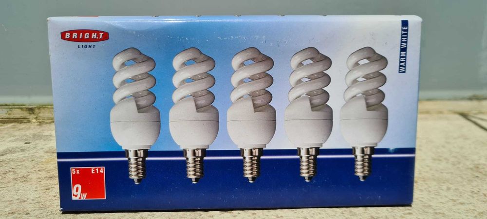 Lâmpada economizadora 9w - 100 unidades