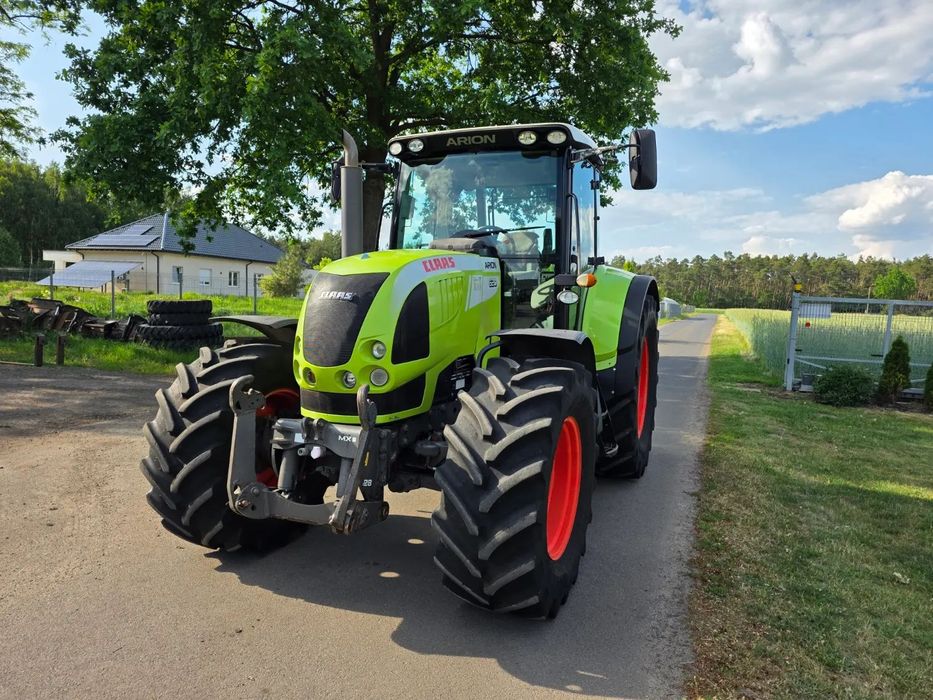 Claas Arion 620  przedni TUZ oryginał nie malowany sprowadzony amortyzowana oś i kabina