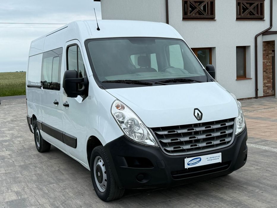 Renault Master  L2H2 Doka Brygadówka 6 Miejsc Klima