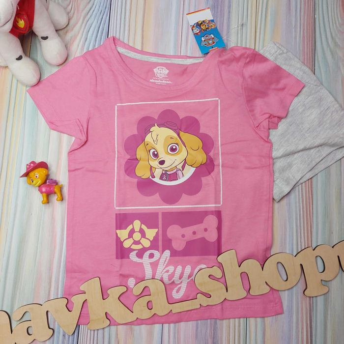 Щенячий патруль Paw patrol піжама шорти футболка літній костюм