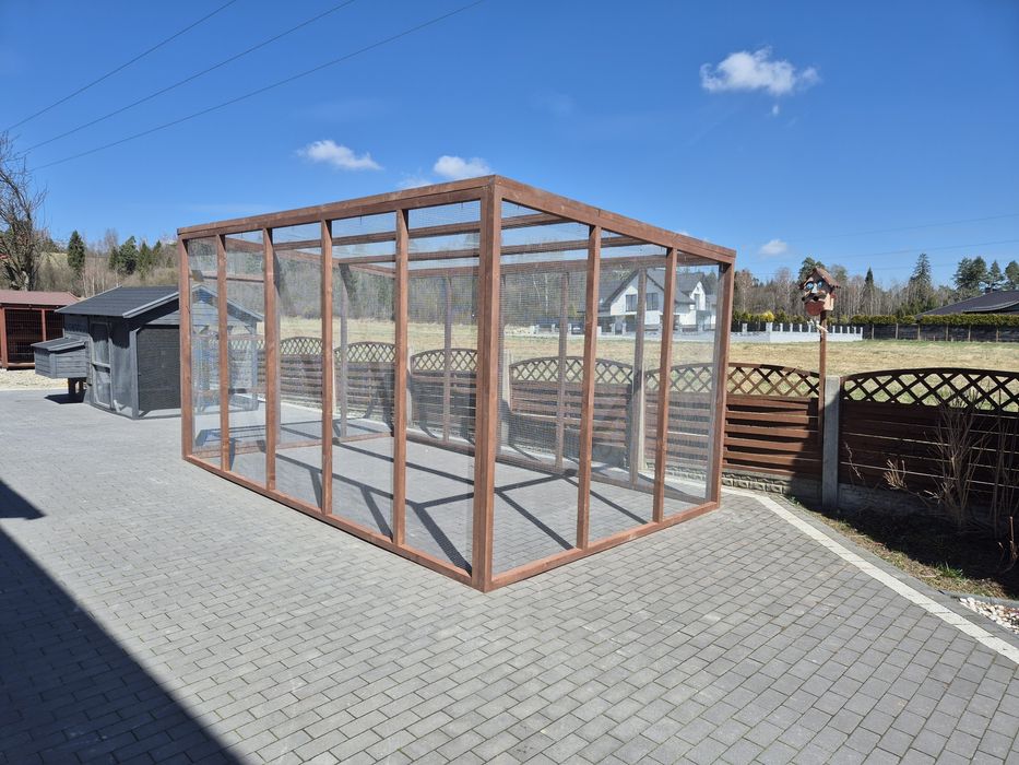 Woliera dla kotów, ptaków