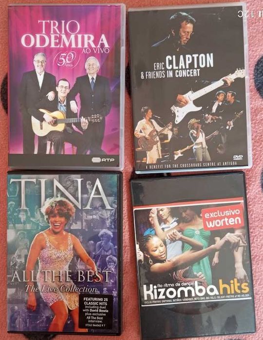 Dvds Musicais e outros