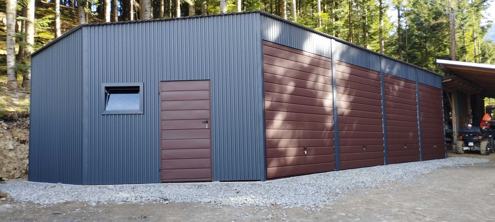 garaż blaszany hala magazyn wiata 15x6 x3.50 blaszaki garaże