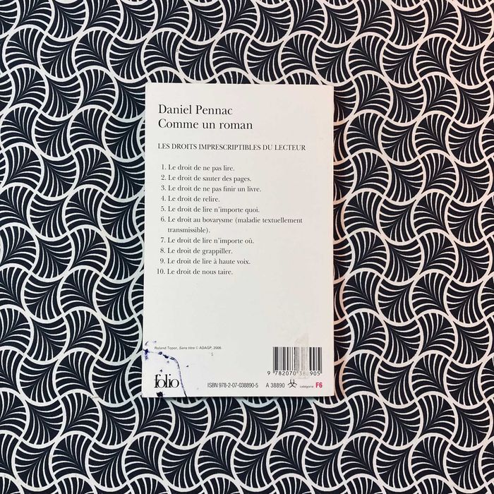 Comme un Roman - Daniel Pennac