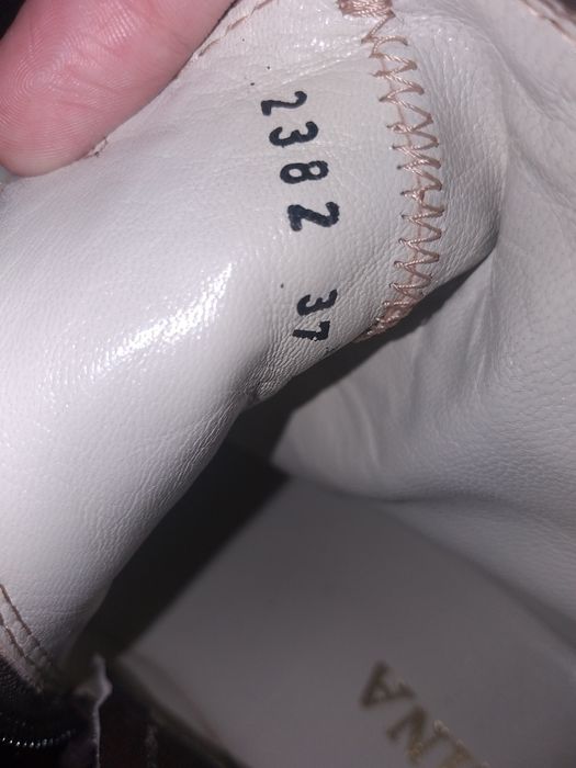 Botins Castanhos Vintage