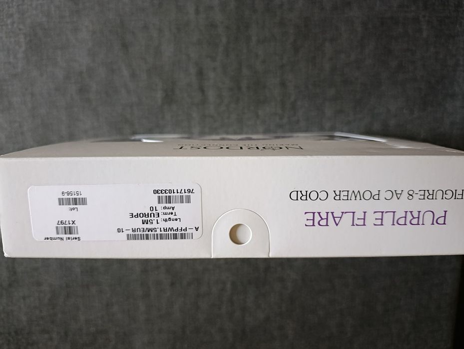 Nordost PURPLE FLARE kabel zasilający 1,5 m Hi-End USA polecam
