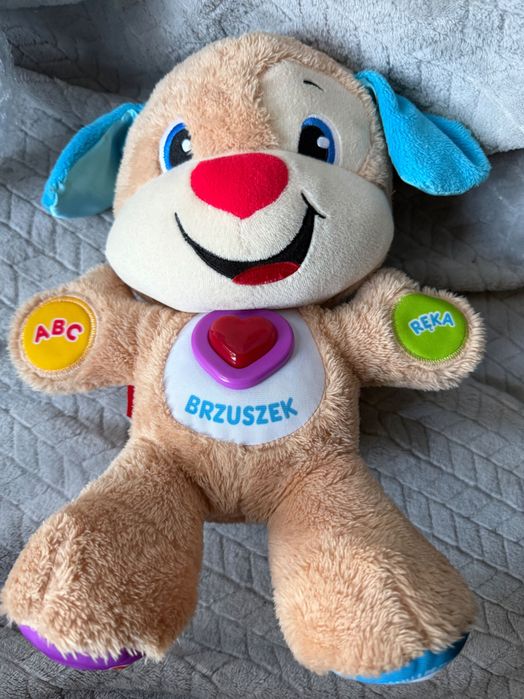 Interaktywny szczeniaczek uczniaczek Fisher-Price Sprawny w 100%