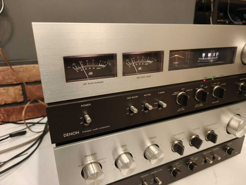 DENON PMA-830 + TU850 ! Jedyny taki zestaw VINTAGE ! Top HI-END
