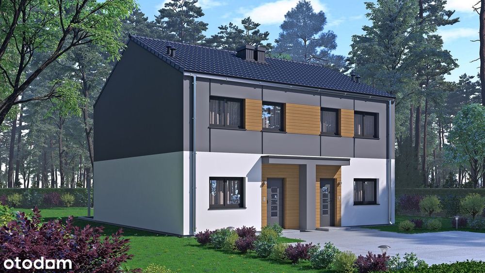 Dom z dużą działką , Gowarzewo, ul. Borówkowa , 86 m² , działka 385 m²