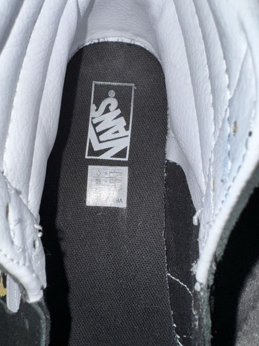 Кеди Vans Sk8-Hi Black Flocked Leopard Print