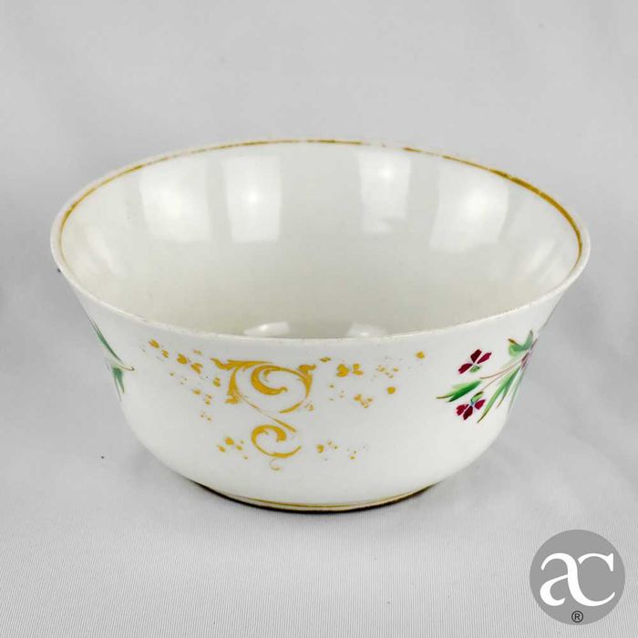 Taça de pingos em porcelana Vista Alegre, séc. XIX nº 2