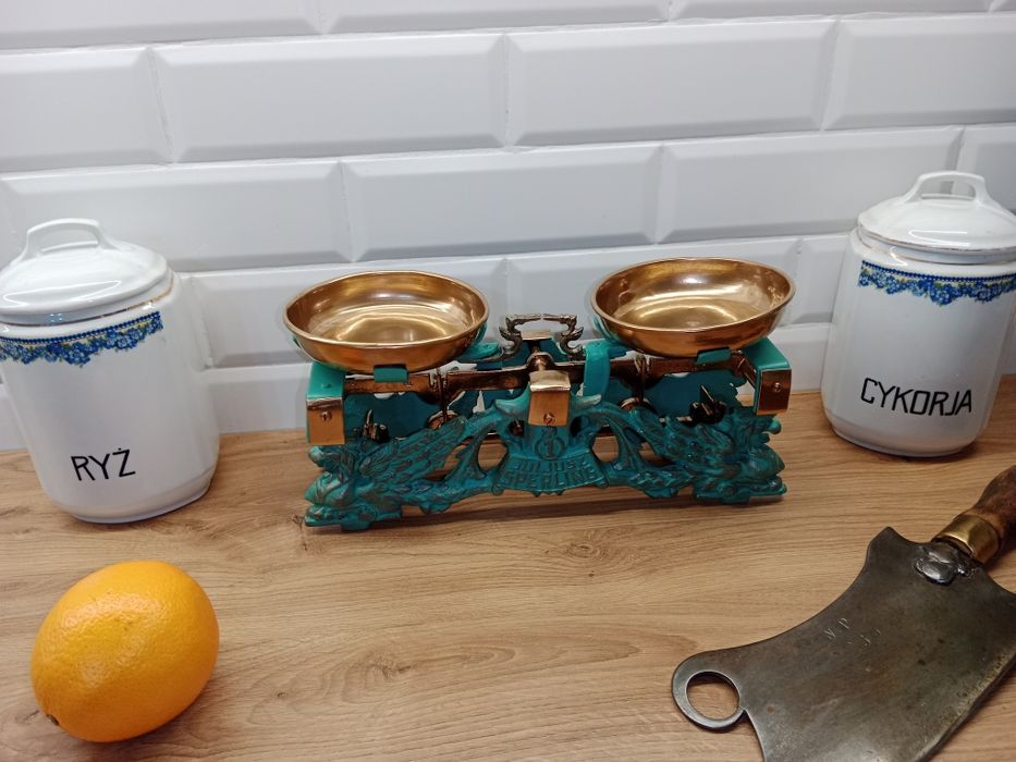 Waga szalkowa Juliusz Sperling 1kg UNIKAT