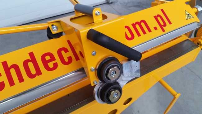 Mobilna zaginarka, giętarka 3250/0,8 + NÓŻ Dachdecker