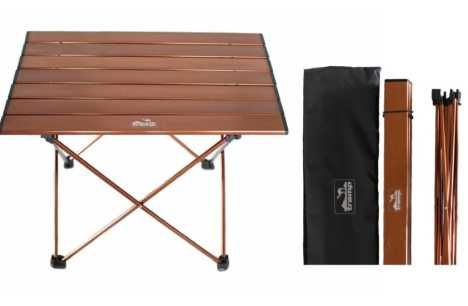 Стіл розкладний легкий на природу та пікніка 50х50см