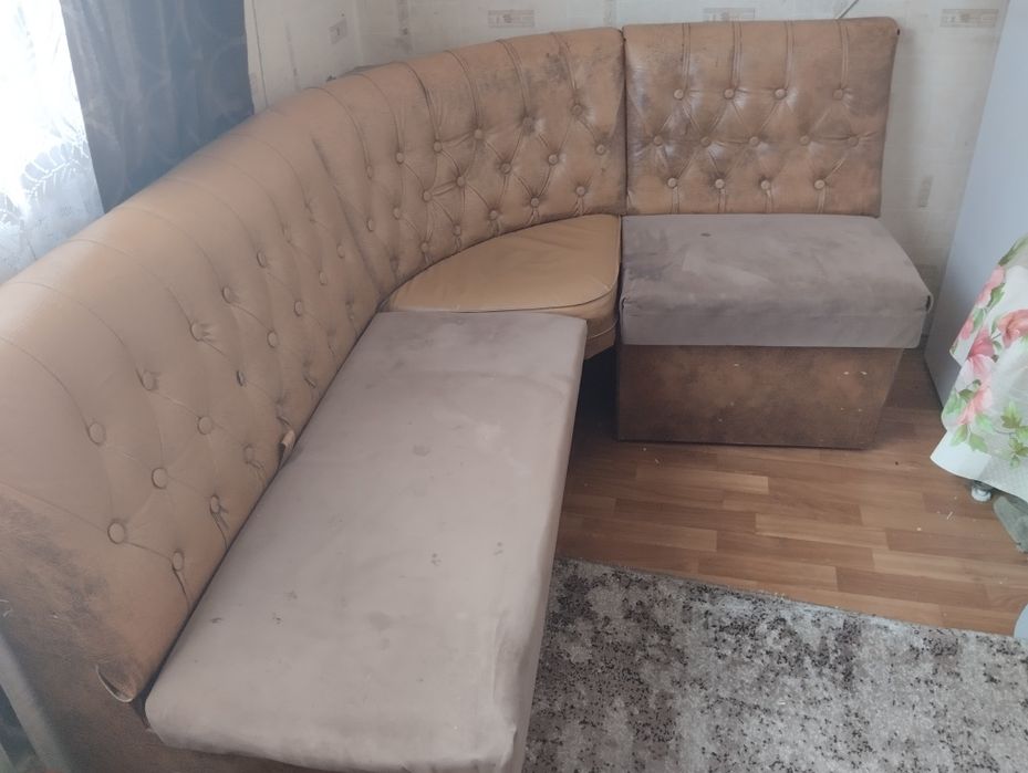 Кухонний куток диван диванчик кутовик