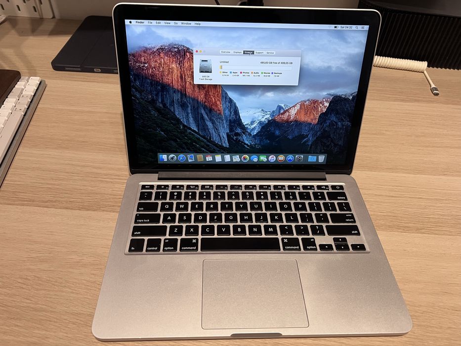 Macbook Pro 2015 i7 16gb ram 500gb dysk A1502