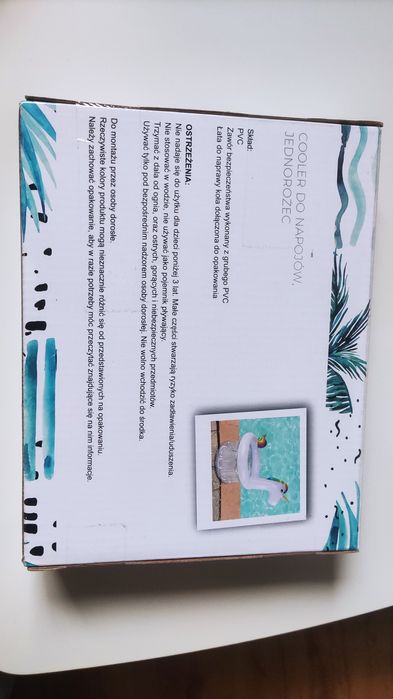 Floatopia Cooper do napojów - jednorożec