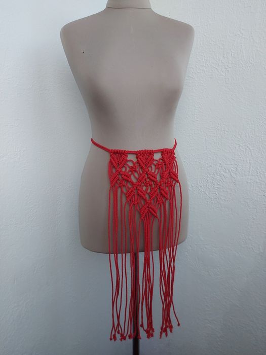 Припинда пояс макраме пояс з ниток для мами і доньки