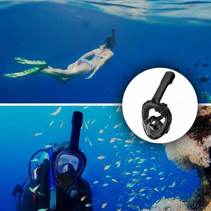 Maska do nurkowania i pływania L/XL