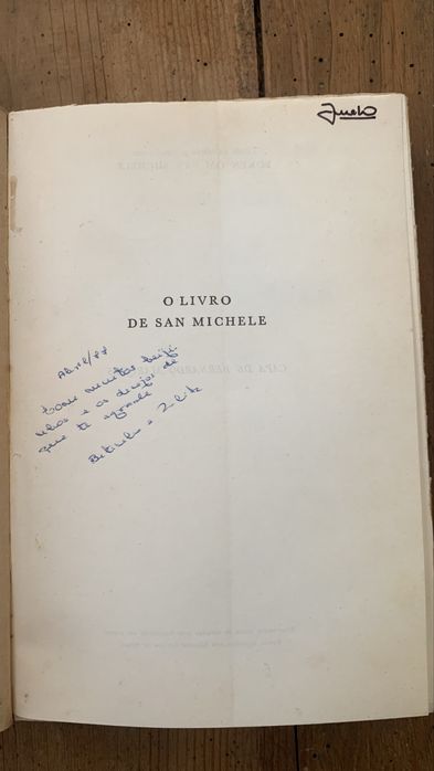 O Livro de San Michele