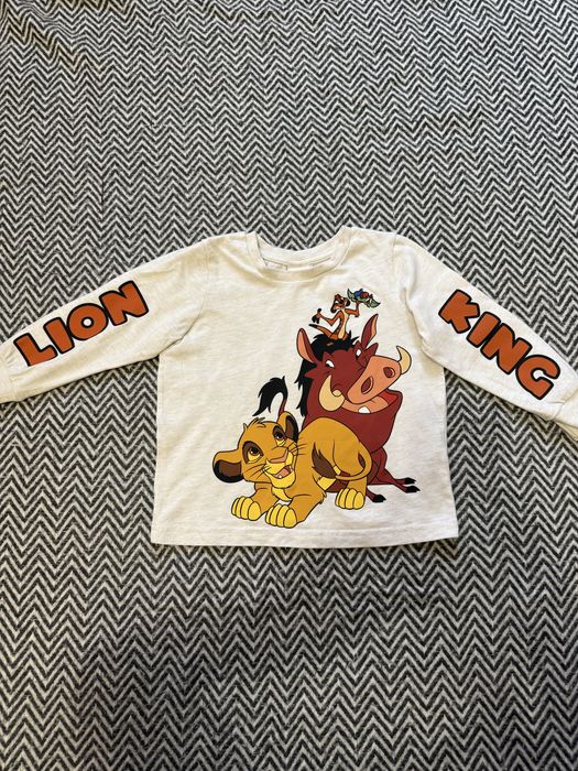 Реглан кофта на хлопчика 3-4 роки король лев disney